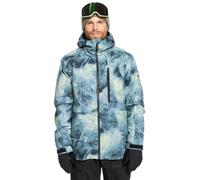 Quiksilver Men's Mission Printed Snow Jacket, Multicolor, Size: