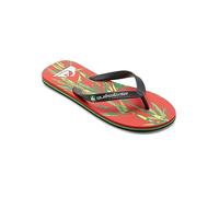 Quiksilver Men's Molokai Art Sandal, Black/red, 8 UK
