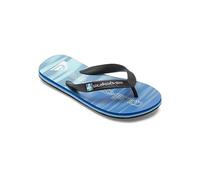 Boys Molokai Art II Flip Flops in Blue 2