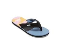Quiksilver Men's Molokai Layback Ii Sandal, Blue/Orange, 7.5 UK