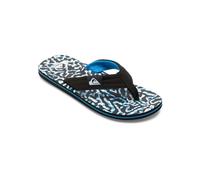 Quiksilver Men's Molokai Layback Sandal, Black/White Blue, 11.5 UK