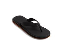 Quiksilver Men's Molokai Nubuck II Sandal, Solid Black, 42