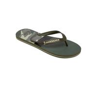 Quiksilver Men's Molokai Panel Flip-Flop, Green/Black/Green, 5 UK