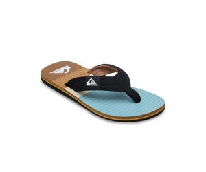 Quiksilver Mens Molokai Screen Flip Flops - Tobacco Brown Tijuana - 10UK
