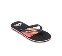 Quiksilver Men's Molokai Stripe 25. Sandal, Fiery Coral Bloofade, 7.5 UK