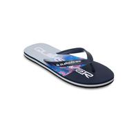 Quiksilver Men's Molokai Stripe 26th Sandal, NEBULAS Blue Fade Reflection, 46 EU