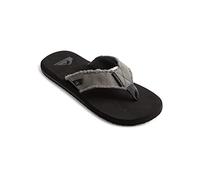 Quiksilver Men's Monkey Abyss Beach & Pool Shoes, Grey (Insole: BLACK / Upper: Grey), 12 UK