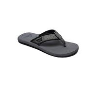 Quiksilver Men's Monkey Abyss Sandal, Grey/Black/Grey, 12 UK