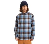 Quiksilver Men's Motherfly Plaid Ls Shirt Sweatshirt (Pack of 1)