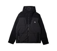 Quiksilver Mens Nomad Hooded Puffer Jacket Extra Warm Winter - Tarmac - L