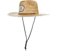 Quiksilver Men's Outsider Waterman Sun Protection Lifeguard Straw Hat, Dusk Blue Outsider Waterman, SM/MD