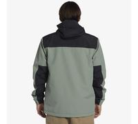 Quiksilver Mens Overcast 3K Warm Insulated Hooded Jacket Coat Waterproof