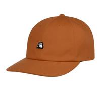 Quiksilver Mens Pierdrop Snapback Adjustable Curved Visor Baseball Cap - Rawhide