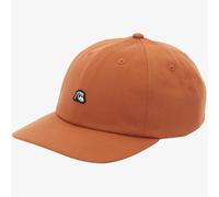 Quiksilver Mens Pierdrop Snapback Adjustable Curved Visor Baseball Cap - Rawhide