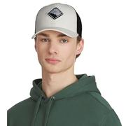 Quiksilver Men's Premium Cotton Adjustable Snap Back Logo Baseball Cap, White, One Size