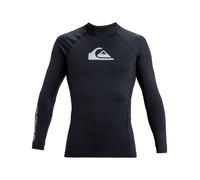QUIKSILVER MENS RASH VEST.NAVY UPF50+ UV PROTECTION LONG SLEEVED GUARD TOP S25