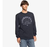 Quiksilver Mens Rays For Days Long Sleeve T-Shirt Top Crew Neck Graphic Tee Top