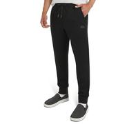 Quiksilver Men's Regular Fit Active Performance Heavyweight Jacquard Mesh and Polar Fleece Jogger Pants Sweatpants, Black Onyx, Large