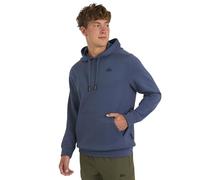 Quiksilver Men's Regular Fit Active Performance Heavyweight Jacquard Mesh and Polar Fleece Pullover Hoodie, Vintage Indigo, XL