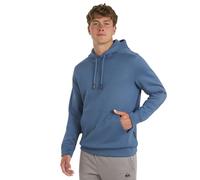 Quiksilver Men's Regular Fit Active Performance Heavyweight Jacquard Mesh and Polar Fleece Pullover Hoodie, Elemental Blue, S
