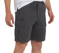 Quiksilver Men's Regular Fit Fixed Waist Water Friendly Active Hybrid Cargo Shorts (32-42, Iron, 38