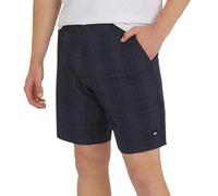 Quiksilver Men's Regular Fit Fixed Waist Water Friendly Active Hybrid Shorts Casual, Plaid Design-Seaport, 34