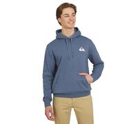 Quiksilver Men's Regular Fit Super Soft Fleece Midweight Pullover Hooded Sweatshirt (S-XXL), Navy Heather, L