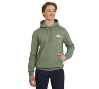 Quiksilver Men's Regular Fit Super Soft Fleece Midweight Pullover Hooded Sweatshirt (S-XXL), Sea Spray, L
