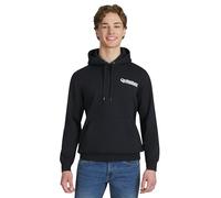 Quiksilver Men's Regular Fit Super Soft Fleece Premium Pullover Hooded Sweatshirt, Black, M