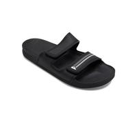 Quiksilver Men's Rivi Slide Adjust II Sandal, Black/Grey/Black, 10 UK