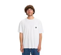 Quiksilver Short-Sleeved T-Shirt Salt Water Pocket SS TEE Men's White XXL