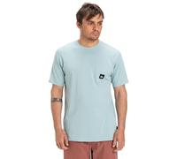 Quiksilver Mens Salt Water Pocket Tee T-Shirt, Aquifer, L EU