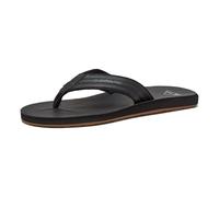 Quiksilver Men's Sandal, Solid Black Carver Nubuck, 8 UK