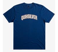 Quiksilver Mens Scholarship Short Sleeve T-Shirt Top Crew Neck Graphic