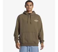 Quiksilver Fleece sweater OMNI SIGN PO HOODIE Men Brown M