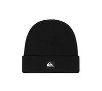 Quiksilver Mens Skiing Brigade Beanie Hat, Black, Men Black