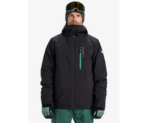 Quiksilver Mens Skiing Titano Jacket, Black, Size 2Xl, Men Black