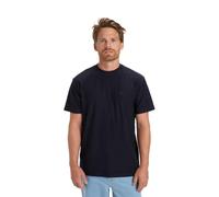 Quiksilver Short-Sleeved Knit top SLUB Roundneck Men's Black XS
