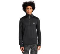 Quiksilver Mens Steep Point Half Zip Base Layer Warm Winter - True Black - M