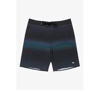 Quiksilver Mens Surfsilk Straight Leg 18" Boardshorts - Black, Black, Size 38, Men Black