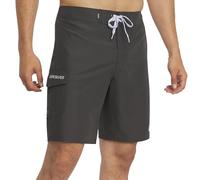 Quiksilver Men's Swimwear Regular Fit Fixed Waist UPF 50 Quick Dry 20 Inch Board Shorts