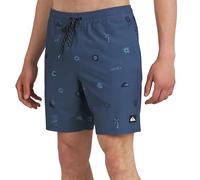 Quiksilver Men's Swimwear Regular Fit Stretchable Comfort Liner Swim Trunks (S-XXL), Graphic Design - Seaport, XXL