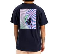 Window Pane T-Shirt in Dark Navy