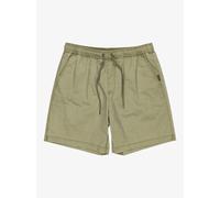 QUIKSILVER - Mens Taxer 18" Elastic Waist Walkshorts - Aloe - Casual Shorts