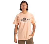 Quiksilver Mens Typed Out T-Shirt, Peach Parfait, XXL UK