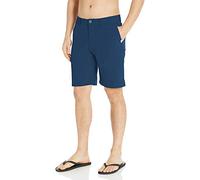 Quiksilver Men's Union Amphibian Hybrid 20 Inch Outseam Short Casual, Navy Blazer, 33