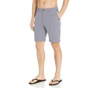 Quiksilver Men's Union Amphibian Hybrid 20 Inch Outseam Water Friendly Short, Sleet Heather, 28