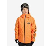 Quiksilver Mission Hooded Jacket Orange Kids - 10