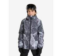 Quiksilver Snow Jacket Mission Printed Jacket Boy's Black 14