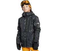 QUIKSILVER Mission Printed Yth Jk - Children - Grey / Black - size 10 years- model 2025 10 years